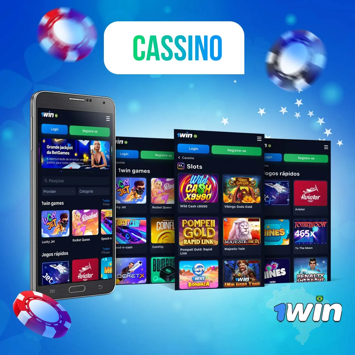 Revisão do site de apostas no aplicativo do cassino 1win no Brasil