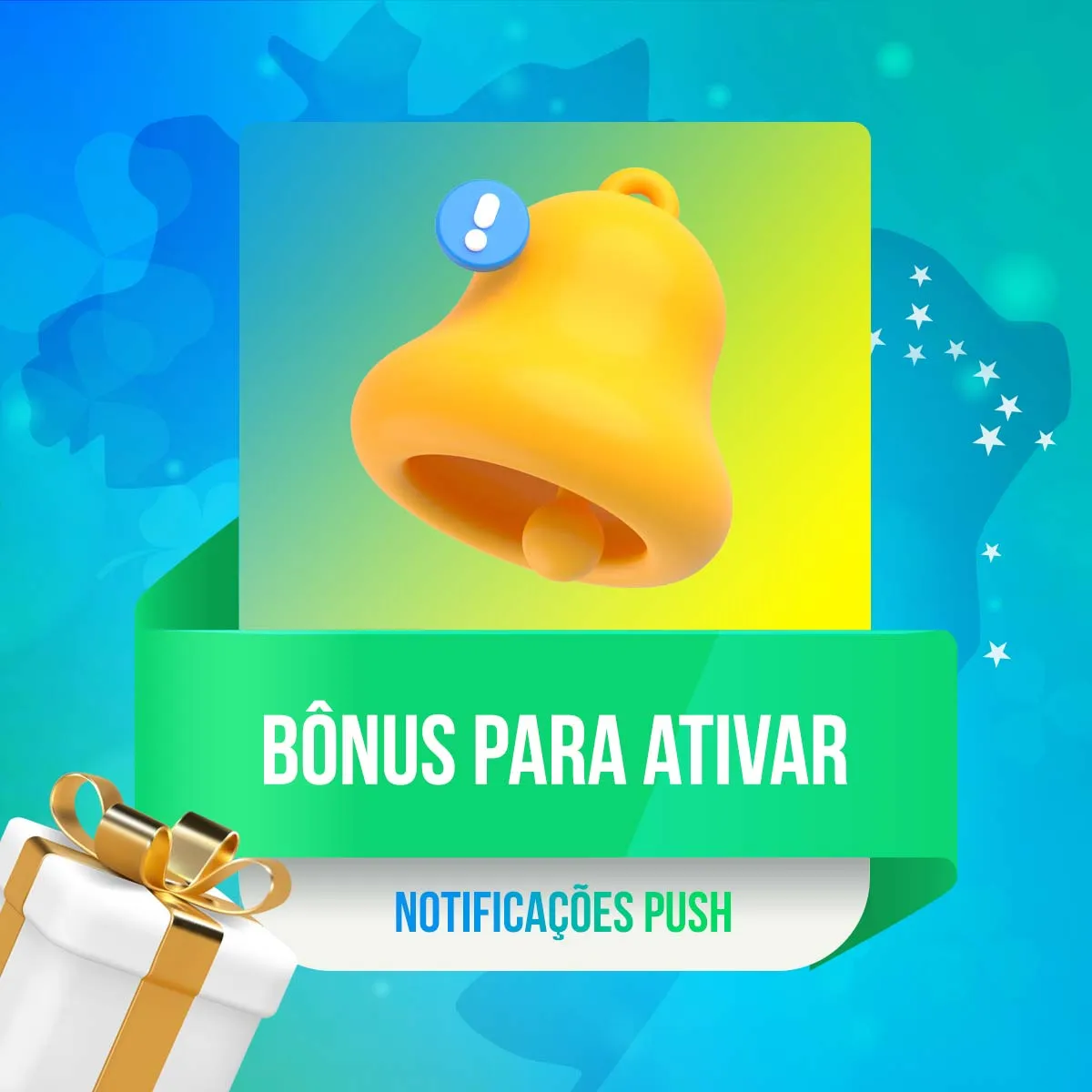 Bônus para ativar notificações push no aplicativo 1win