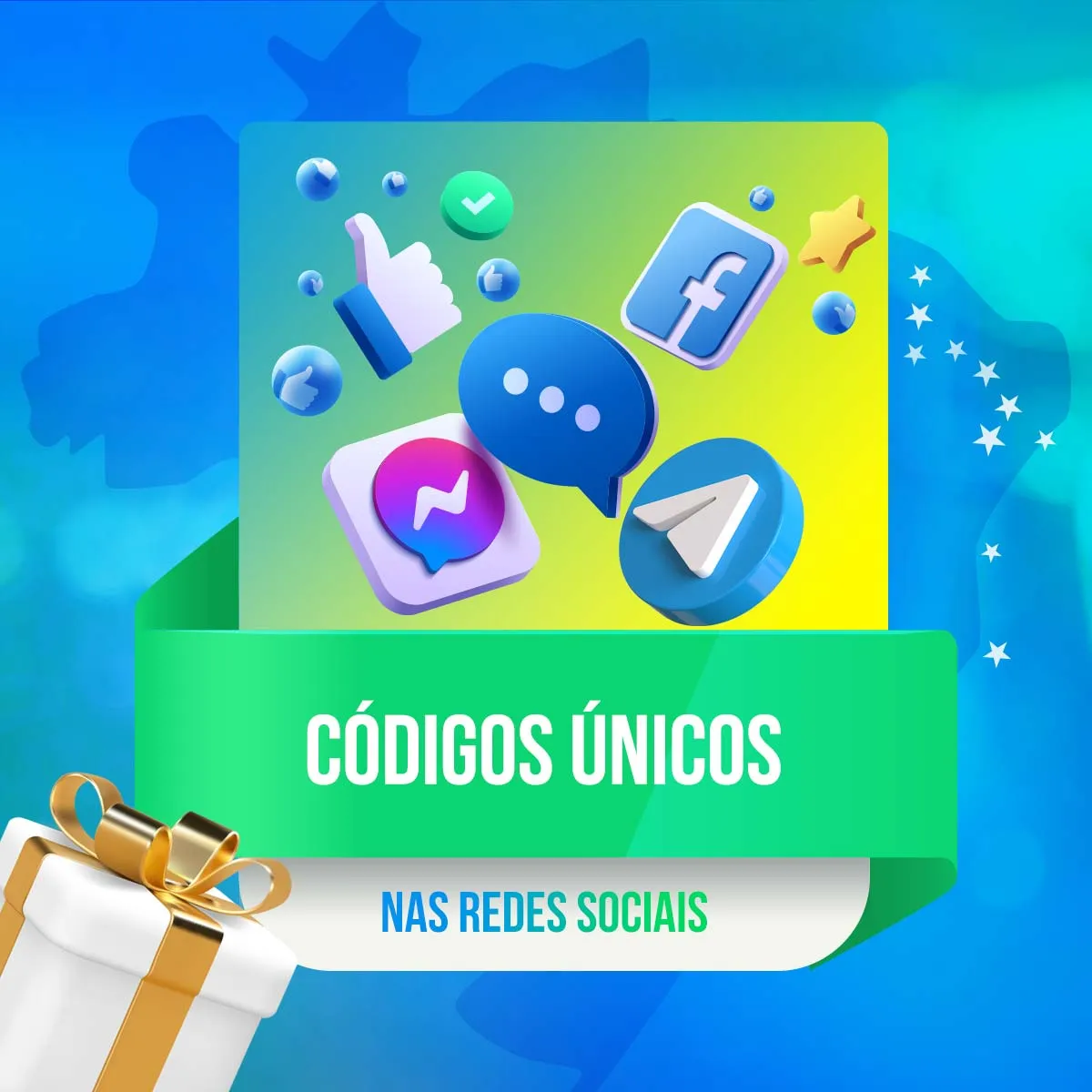 Códigos únicos nas redes sociais da casa de apostas 1win no Brasil