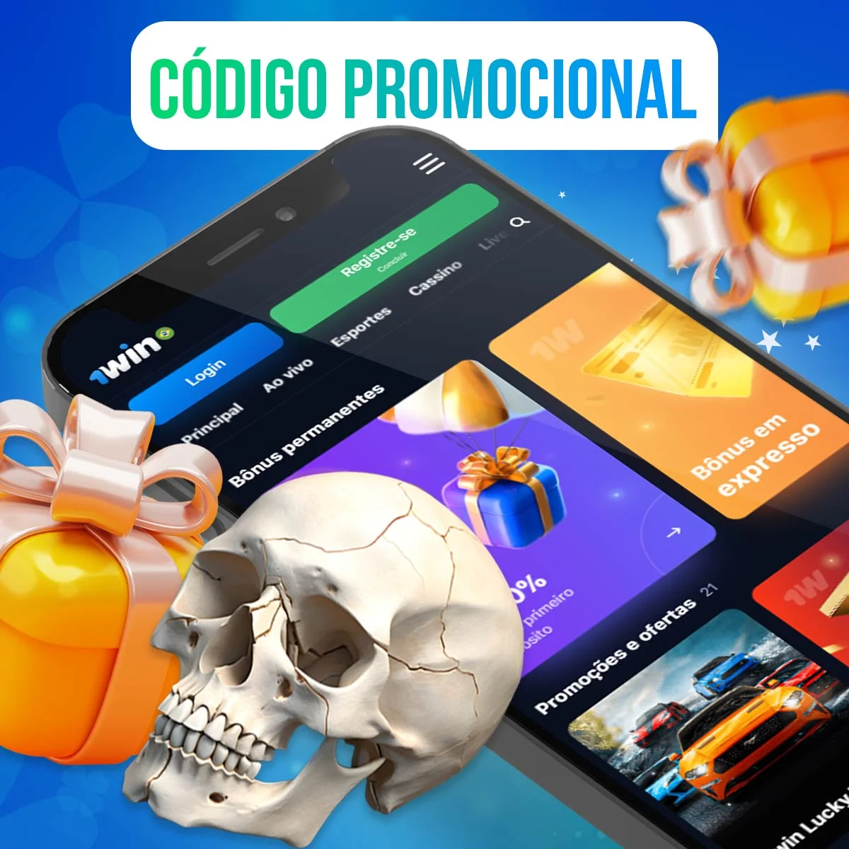 Abaixo pode verificar algumas das principais promoções disponíveis quando utiliza o código promocional 1WINSAPP.