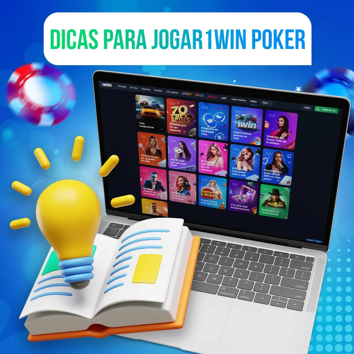 Algumas dicas para jogar no 1Win Poker