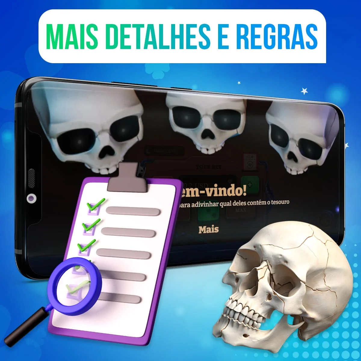 Mais informações e regras do jogo