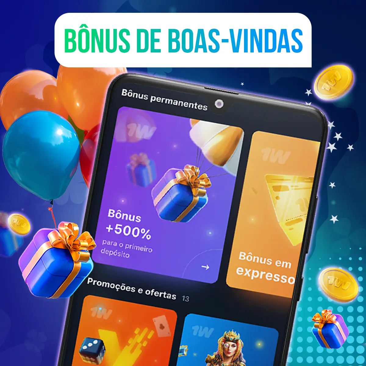 Bônus inicial generoso para o jogo Balloon