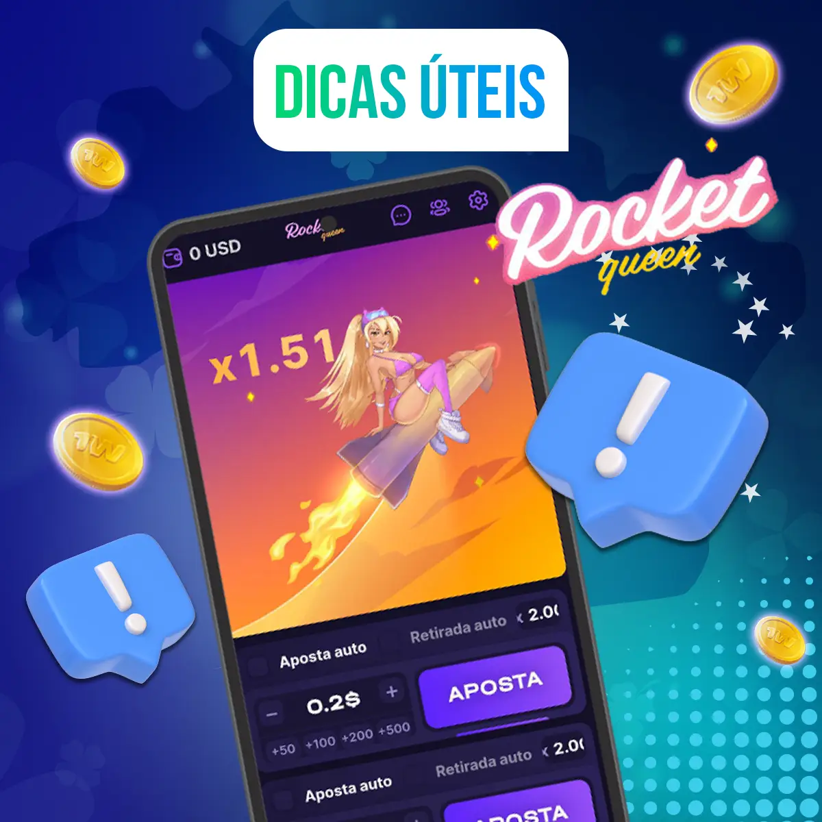 Dicas para jogar o Rocket Queen